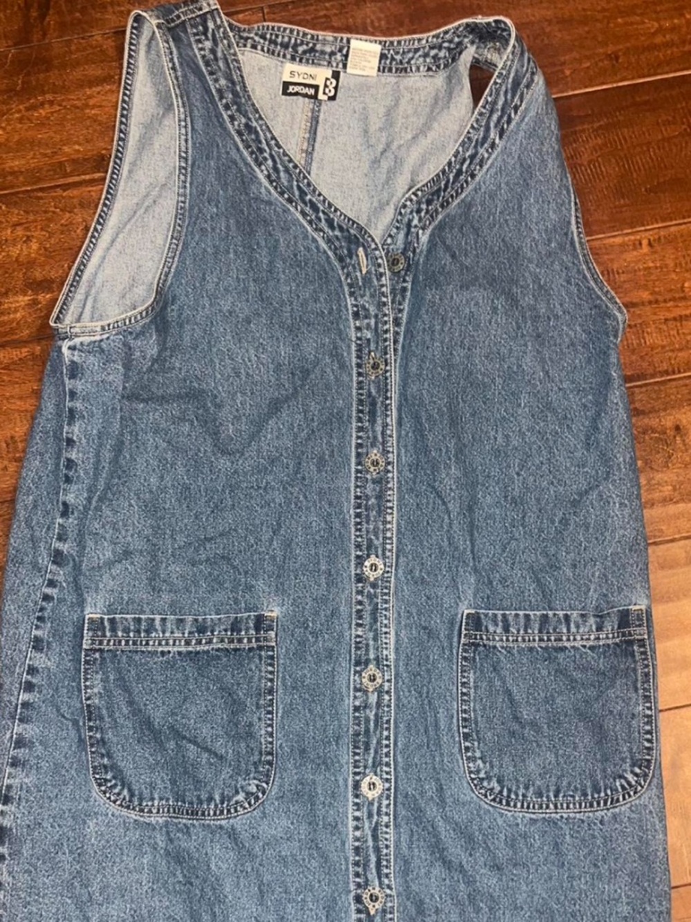 Western Denim Dress Y2K